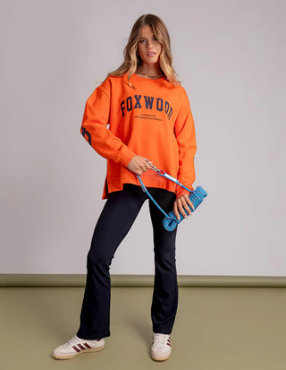 FOXWOOD - INTERVAL CREW - Orange/Navy