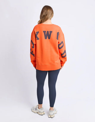 FOXWOOD - INTERVAL CREW - Orange/Navy