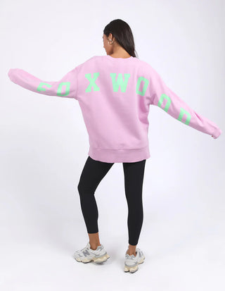 FOXWOOD INTERVAL CREW - Pink / Green