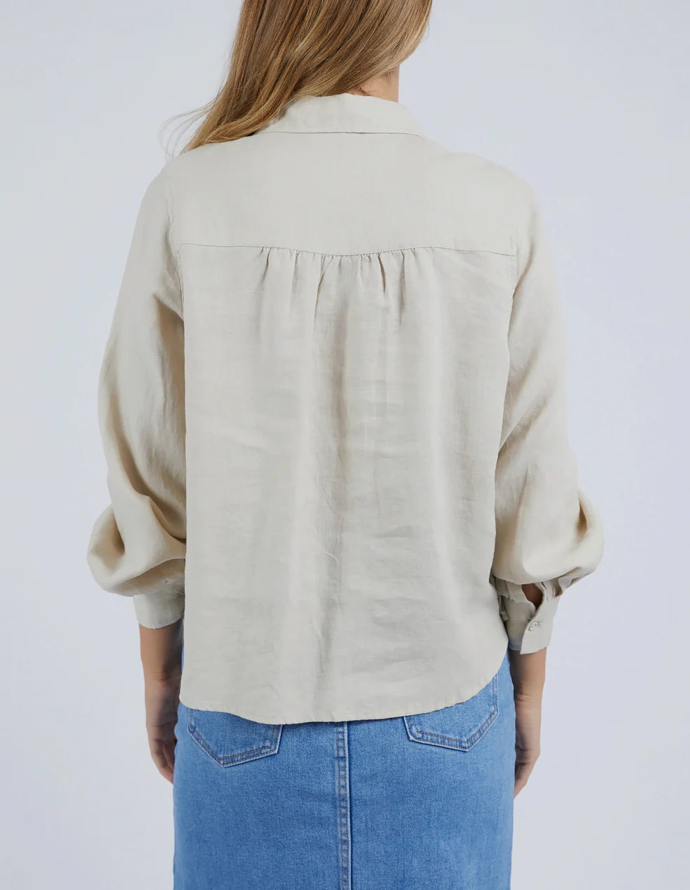 FOXWOOD TOULOUSE BLOUSE - Oat