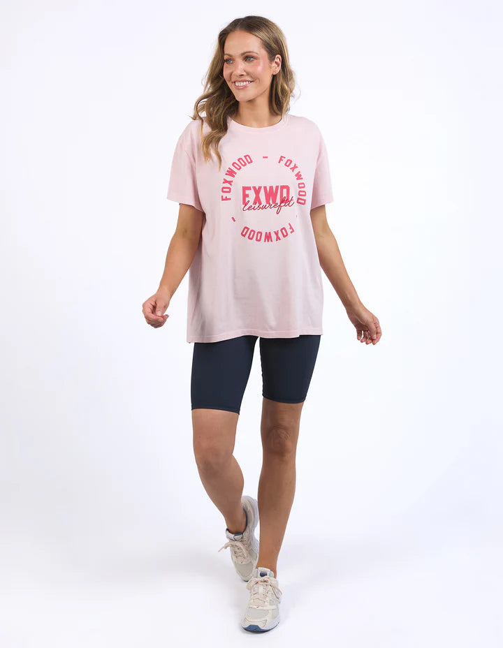 FOXWOOD INTENSITY TEE - PALE PINK