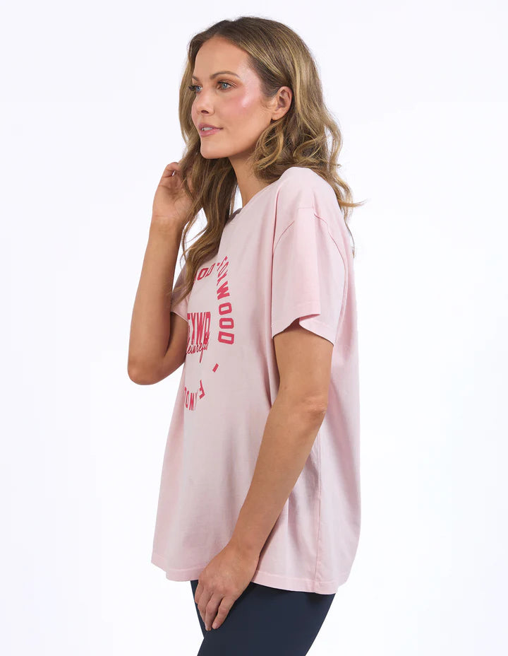 FOXWOOD INTENSITY TEE - PALE PINK