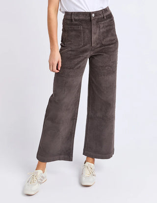 FOXWOOD - HENRIETTA CORD PANT - Coffee Bean