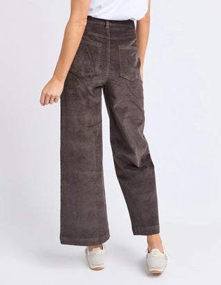 FOXWOOD - HENRIETTA CORD PANT - Coffee Bean