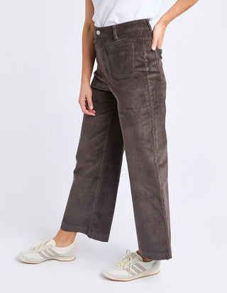 FOXWOOD - HENRIETTA CORD PANT - Coffee Bean