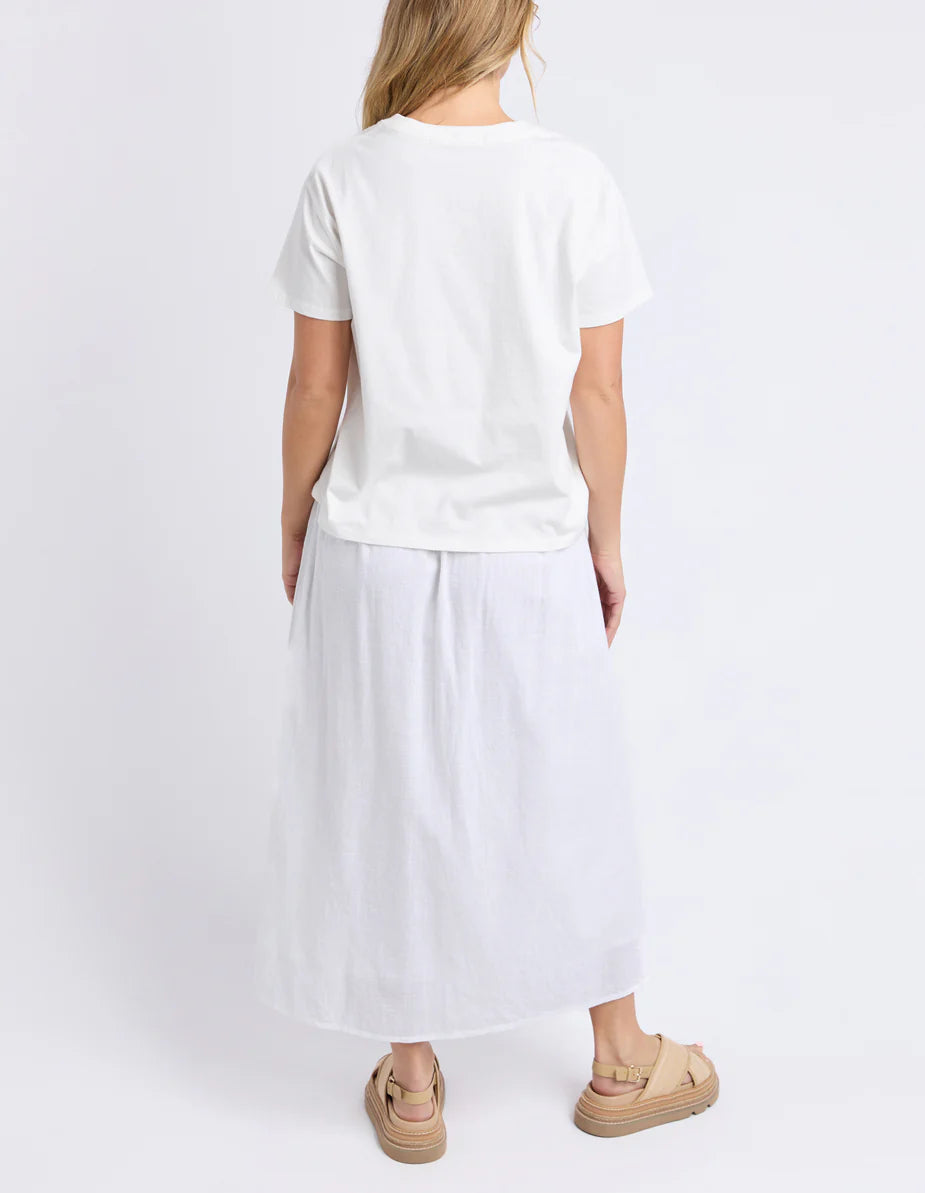 FOXWOOD SPEZIATA TEE - Vintage White