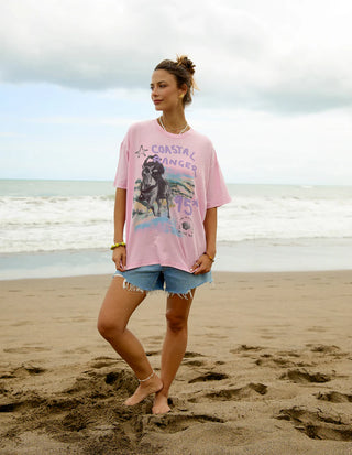 FOXWOOD - Coastal Ranger Tee Bubblegum Pink