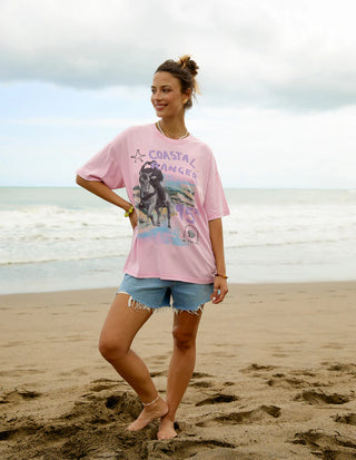 FOXWOOD - Coastal Ranger Tee Bubblegum Pink