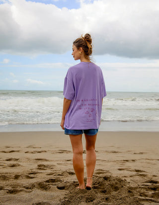 FOXWOOD - Random And Art Tee Lavender