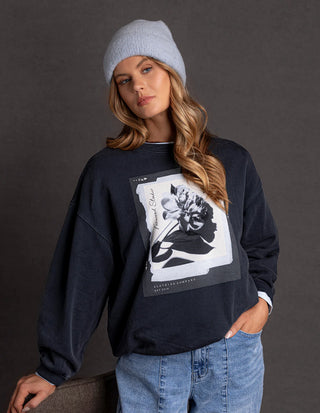 FOXWOOD - TRUE BLOOM CREW - Charcoal