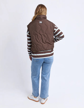 FOXWOOD - ELITE VEST - Coffee
