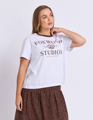 FOXWOOD - MIRAGE TEE - White