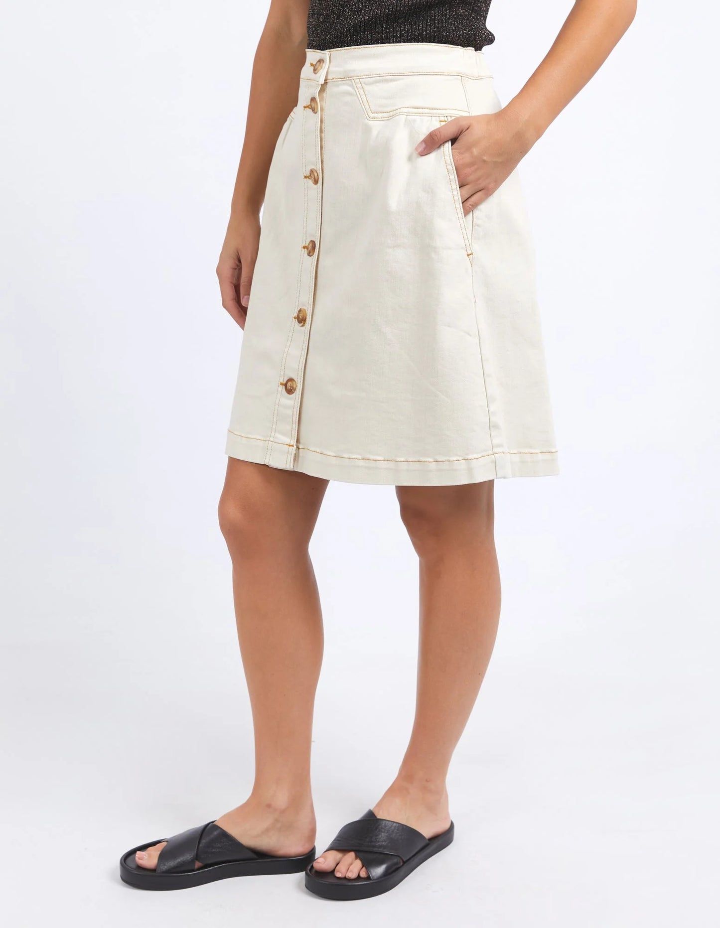 FOXWOOD AMANDA SKIRT - ECRU