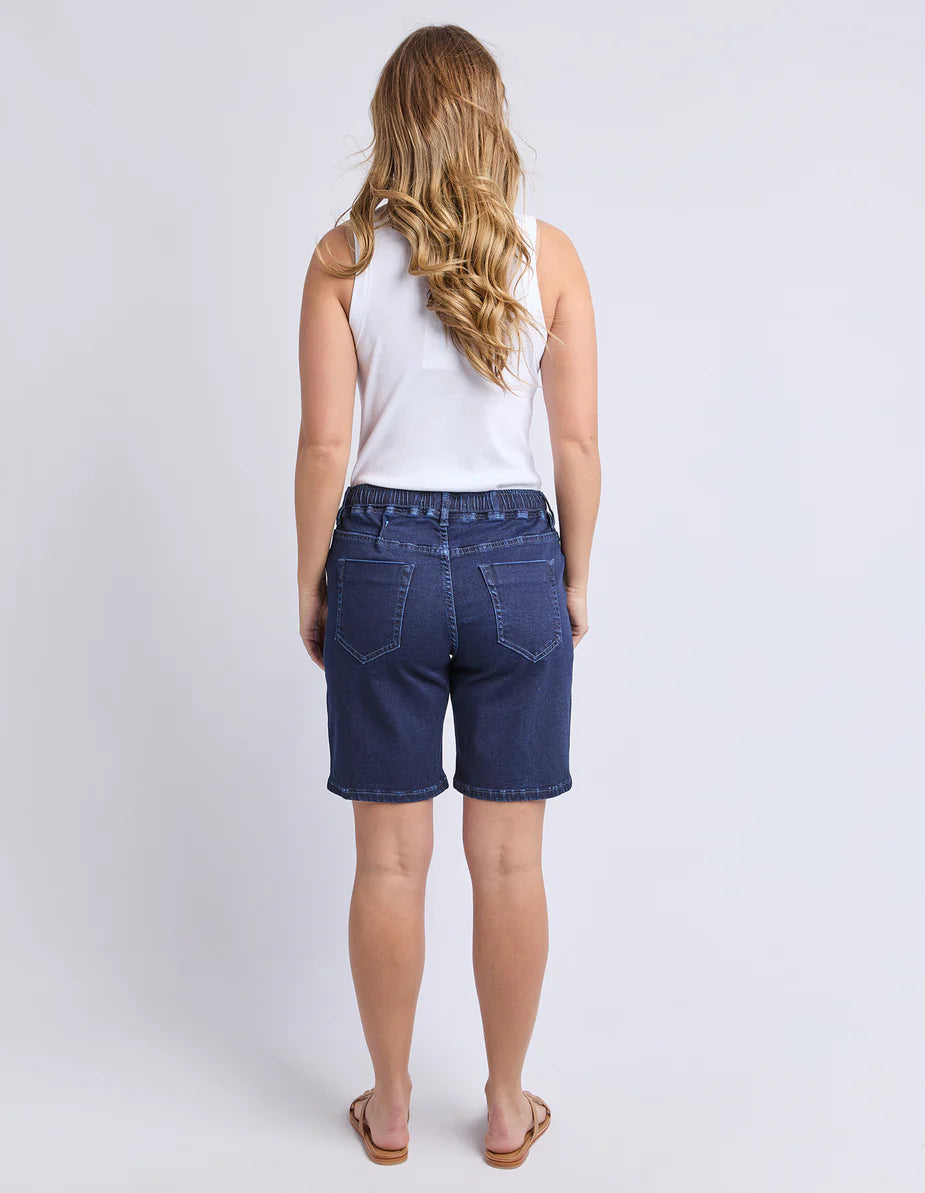 FOXWOOD GABBY BERMUDA SHORT - Dark Indigo