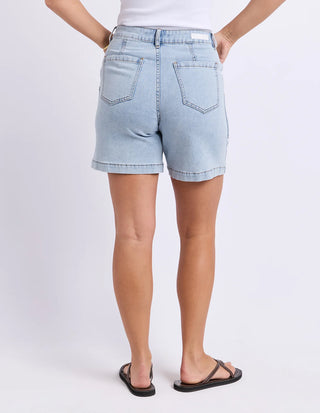 FOXWOOD BALMY SHORT - Pale Blue Wash+