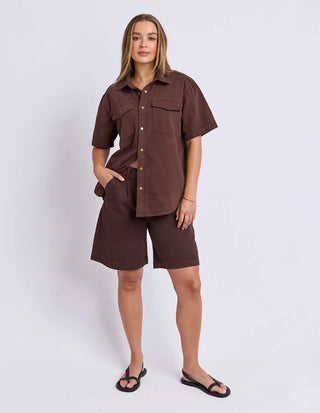 FOXWOOD - DAISY SHIRT - Chocolate
