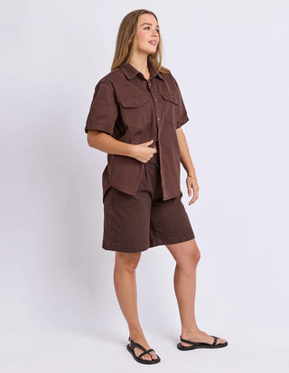 FOXWOOD - DAISY SHIRT - Chocolate