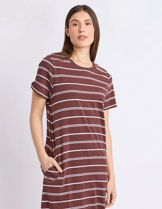 FOXWOOD - JESSA DRESS - Chocolate