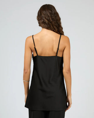 SILENT THEORY BAILEY TUNIC TOP - Black