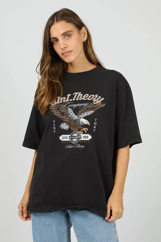 SILENT THEORY - LEGACY TEE - Washed Black