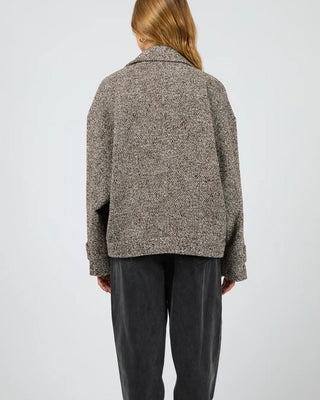 SILENT THEORY - ASHER JACKET - Chocolate