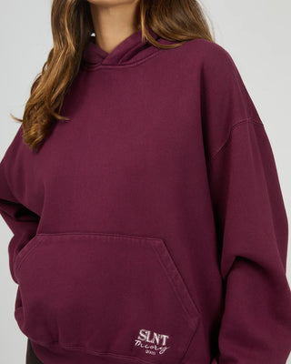 SILENT THEORY - MOTION HOODIE - Cherry