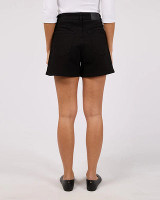 SILENT THEORY - KYIA SHORT - Washed Black