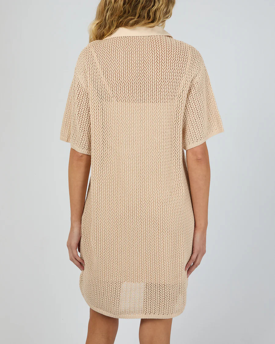 SILENT THEORY Sadie Shirt Dress - Natural