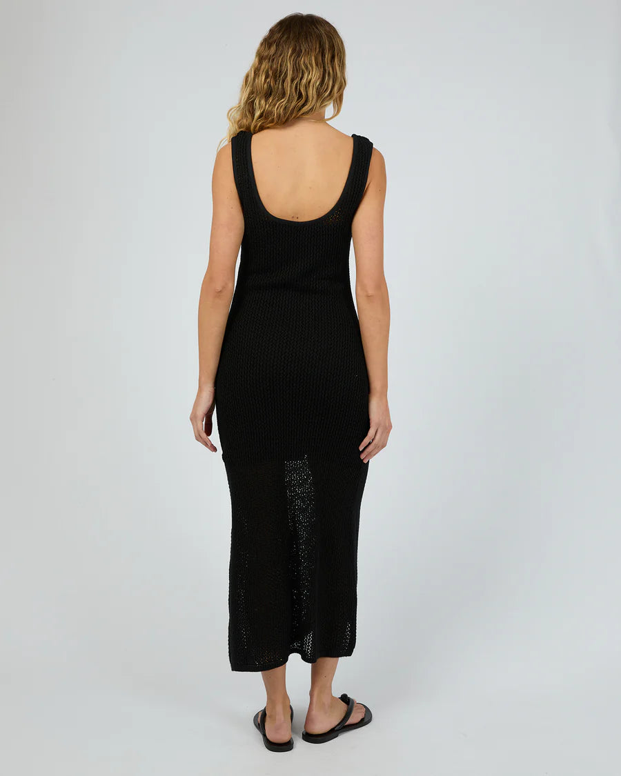 SILENT THEORY SADIE MAXI DRESS - BLACK