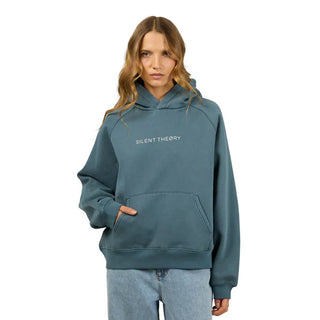 SILENT THEORY LOGO HOODIE - Ink
