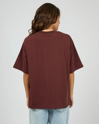 SILENT THEORY - SILENT LUXE TEE - Cherry