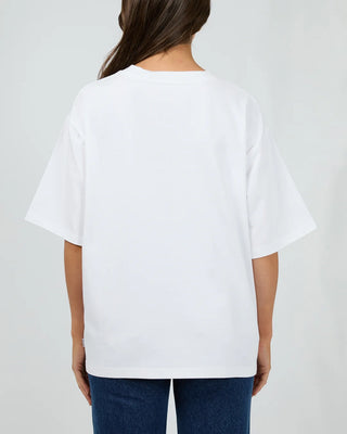 SILENT THEORY - SILENT LUXE TEE - White