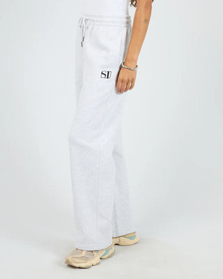 SILENT THEORY SILENT LUXE TRACKPANT - Snow Marle