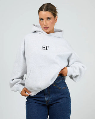 SILENT THEORY - SILENT LUXE HOODIE - Snow Marle