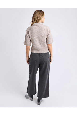 FOXWOOD FERNIE BUTTON KNIT - Oat