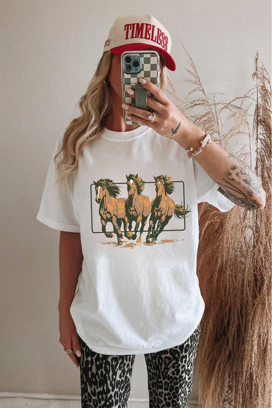 PRICKLE & POLLY - Wild horse tee