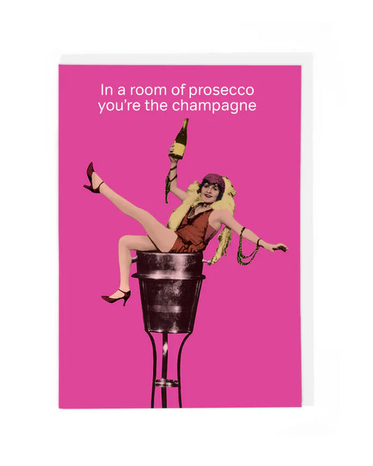 CATH TATE CARDS - You're the champagne