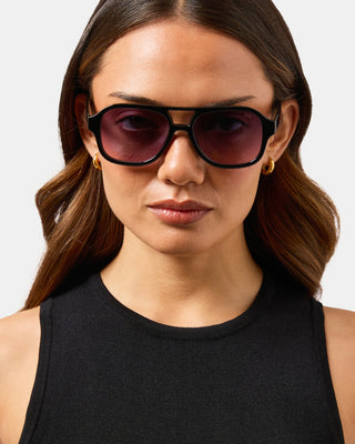 MILLA HART - SUNGLASSES - TOVE BLACK