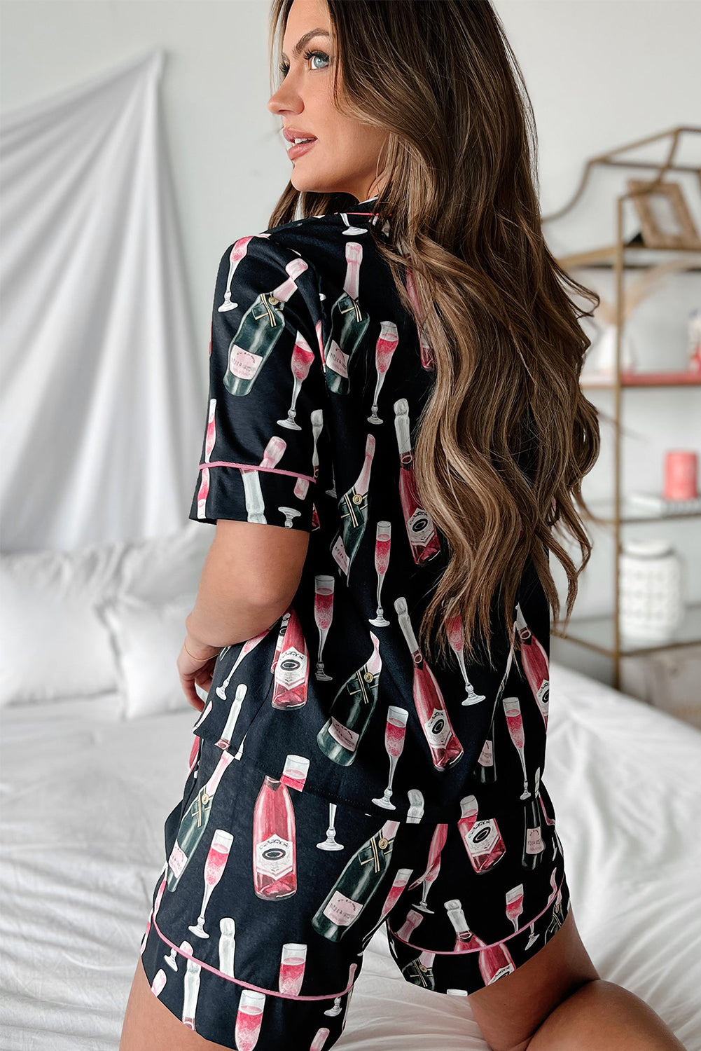 PRICKLE & POLLY Satin Champagne Pjs