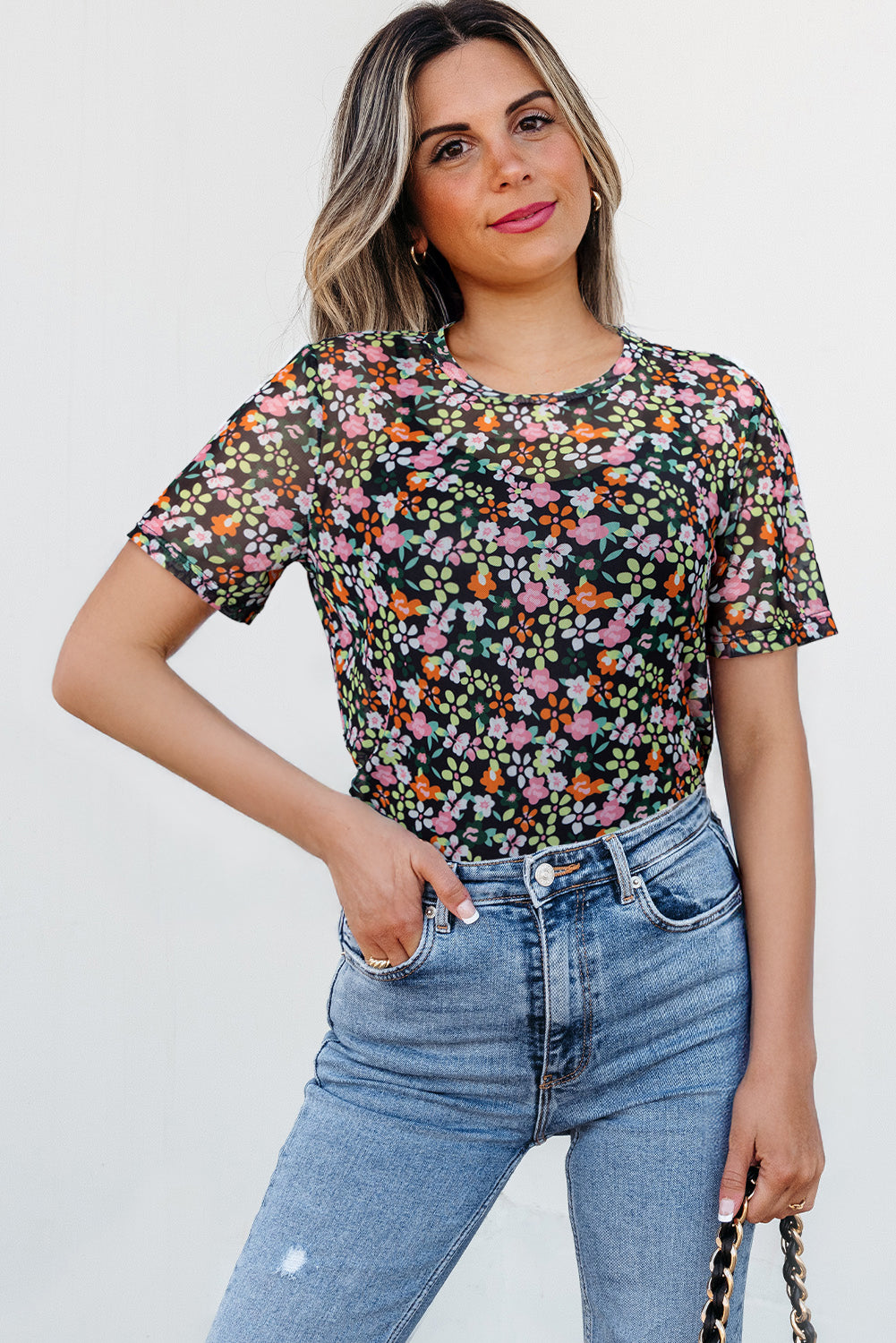 PRICKLE & POLLY - Retro Mesh Tee