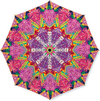 UMBRELLA - PEACOCK IKAT