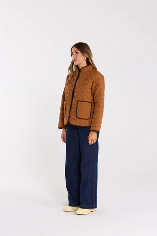 THING THING - DEBUT JACKET - Cinnamon