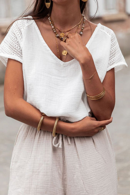 PRICKLE & POLLY - Lace Tee