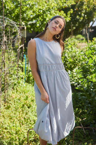 THING THING - TALLULAH DRESS - Stonewash