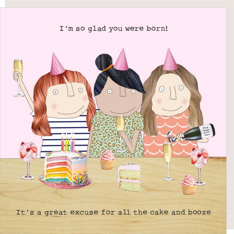ROSIE MADE A THING CARDS - I'm So Glad You Were Born