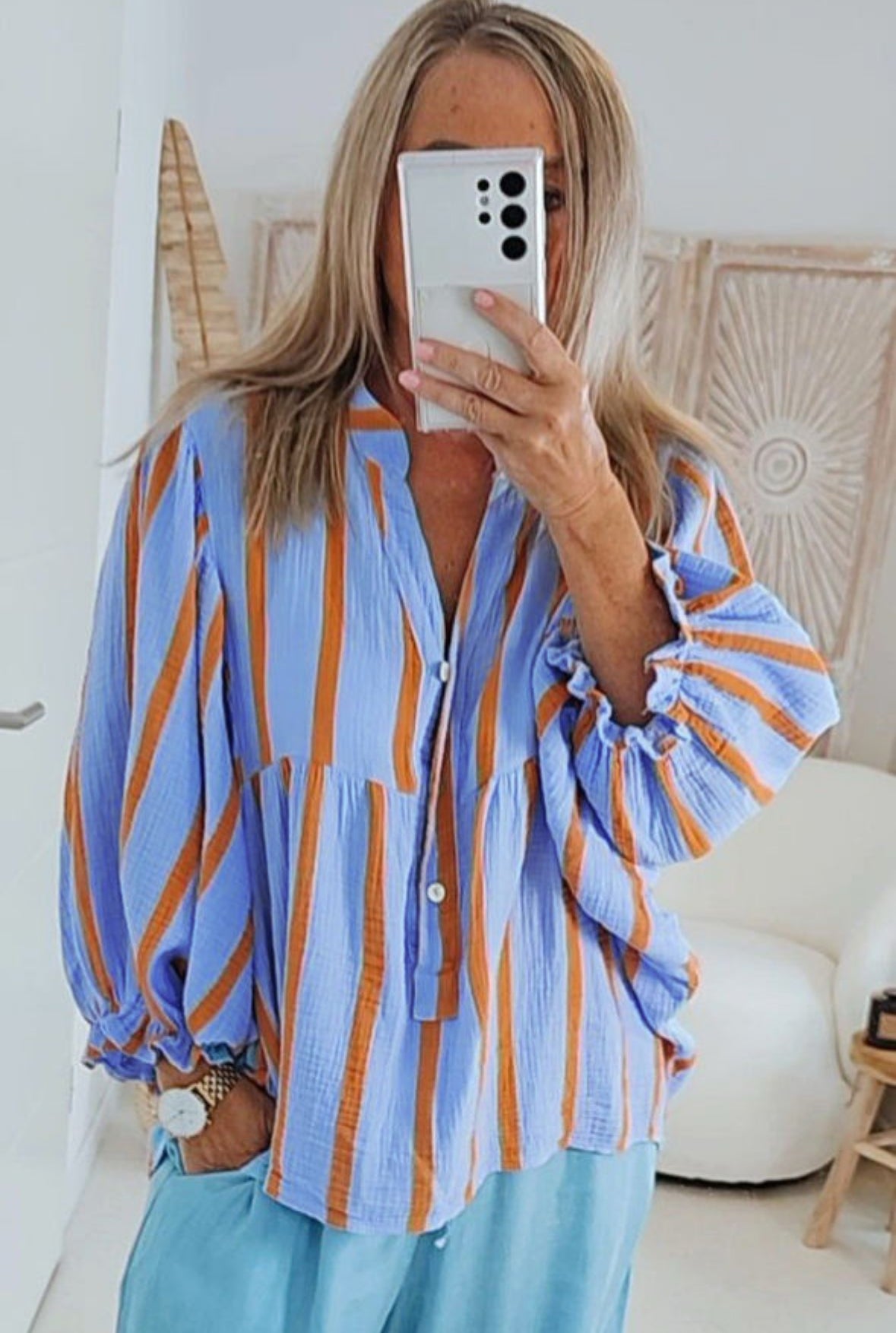 PRICKLE & POLLY - Candy Top - blue