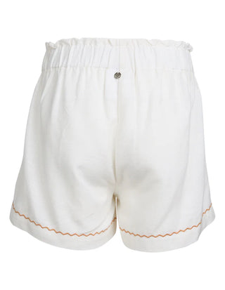 EVE GIRL SUNRAYS SHORT - Vintage White