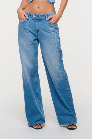 ABRAND JEANS - LOW BAGGY- BODHI