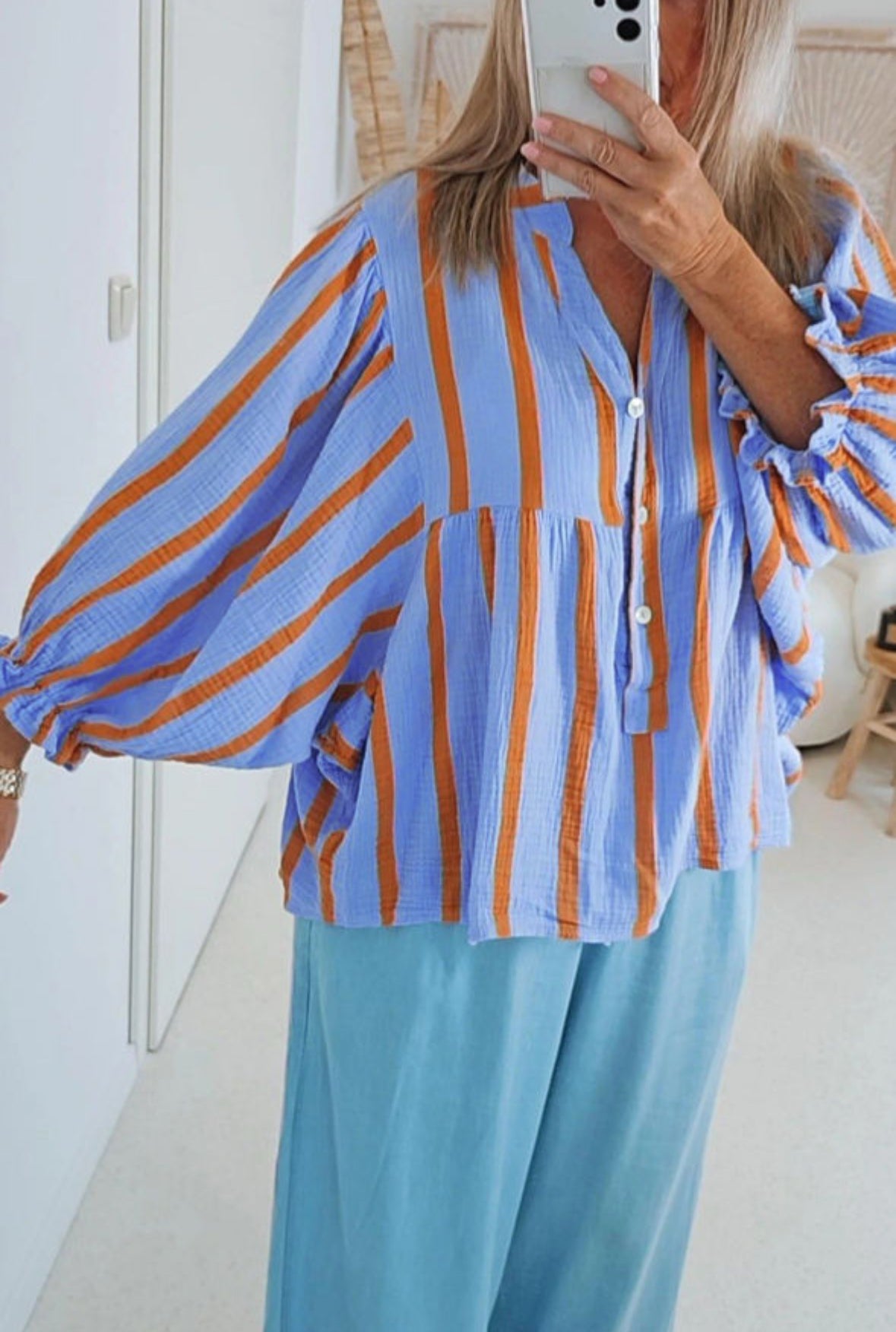 PRICKLE & POLLY - Candy Top - blue