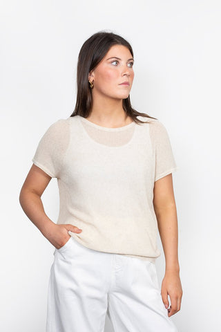 ANTLER - DRIFT TOP - Natural